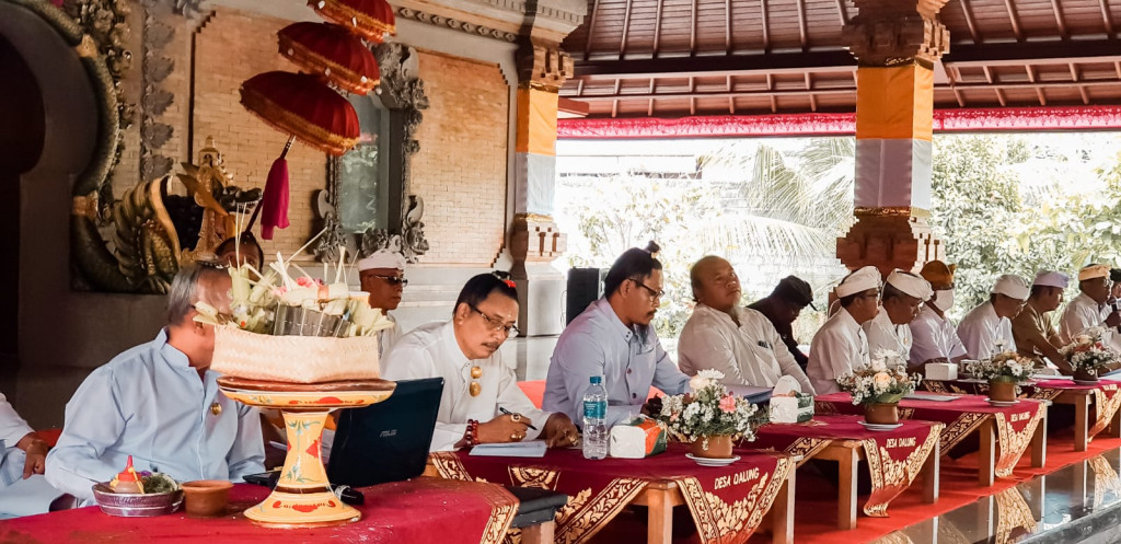 Tingkatkan Kerukunan MGPSSR Kabupaten Badung Gelar Sosialisasi Catur Swadharmaning Pasek Se-Kecamatan Kuta Utara